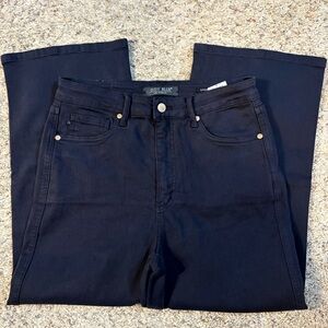 Judy Blue Black Cropped Jeans Waist Size 30 EUC